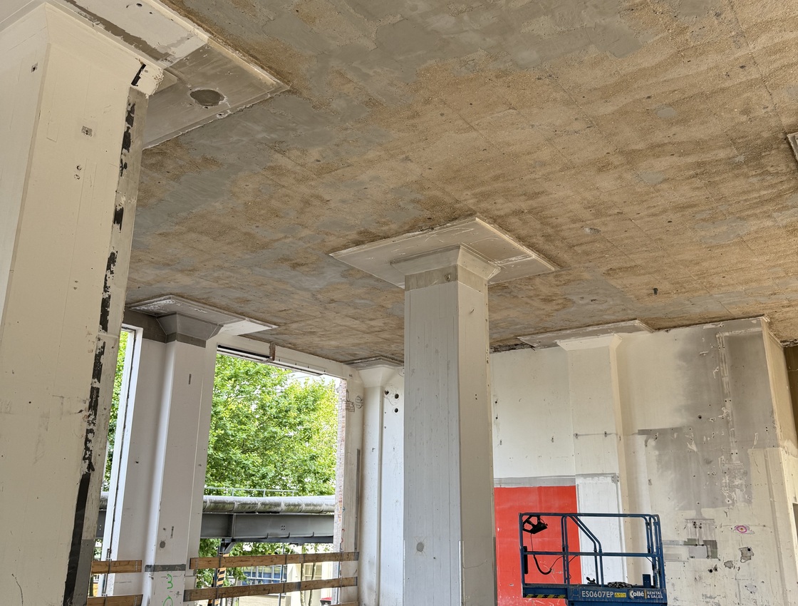 Betonreparatie plafond Eindhoven