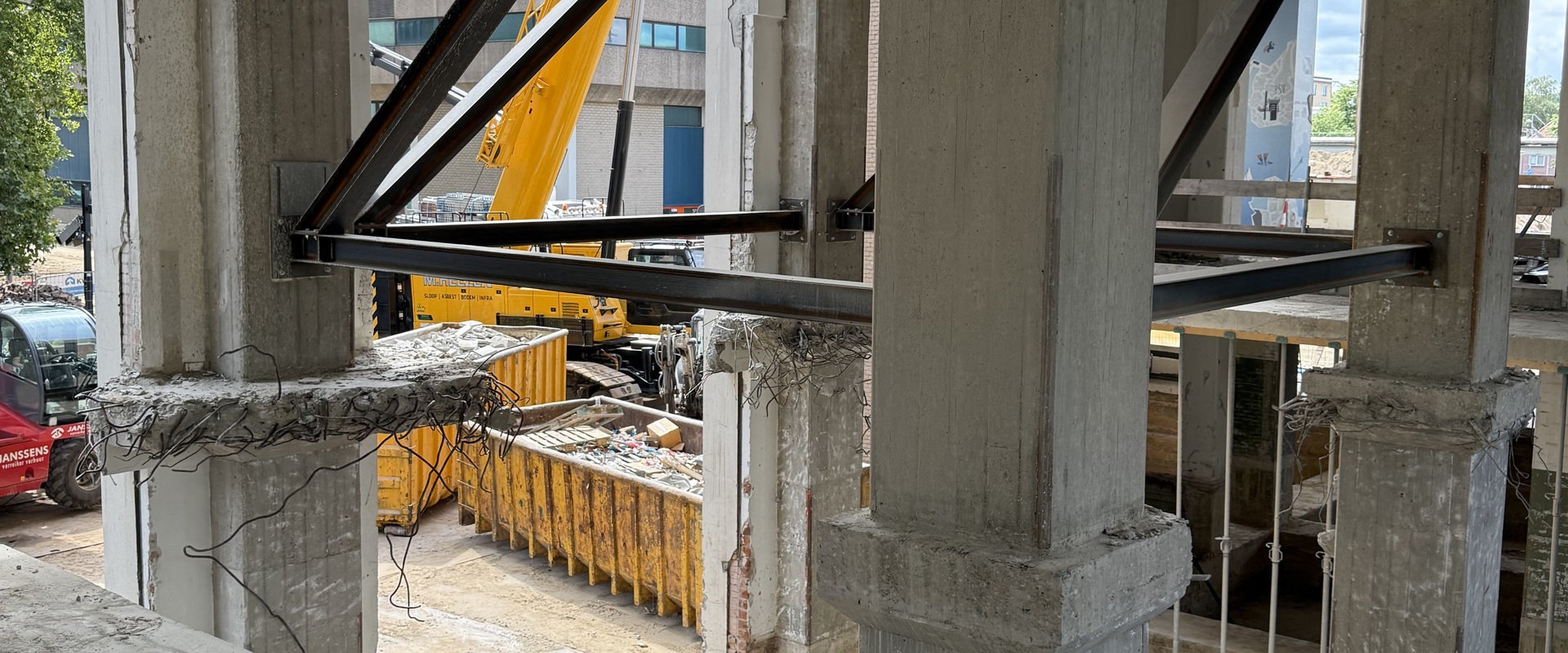 Betonreparatie plafond Eindhoven
