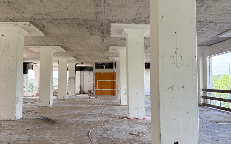 Betonreparatie plafond Eindhoven