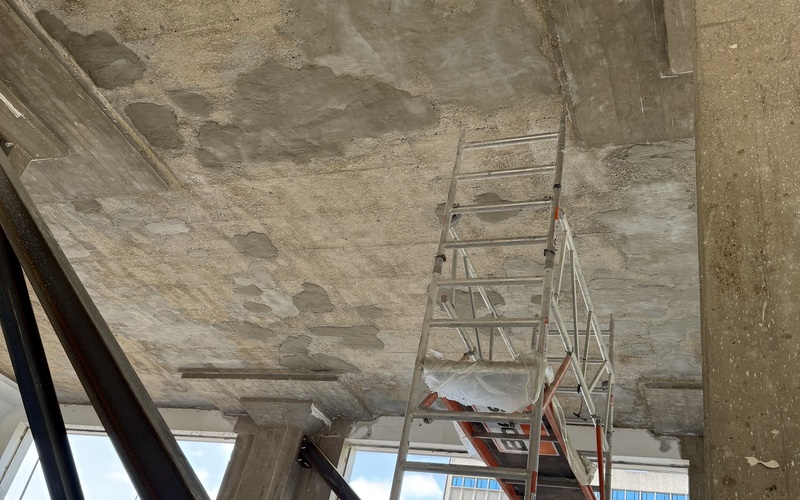 Betonreparatie plafond Eindhoven