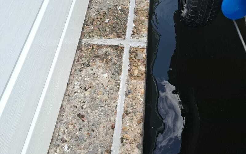 Koolstof lijmwapening Amsterdamse woonark
