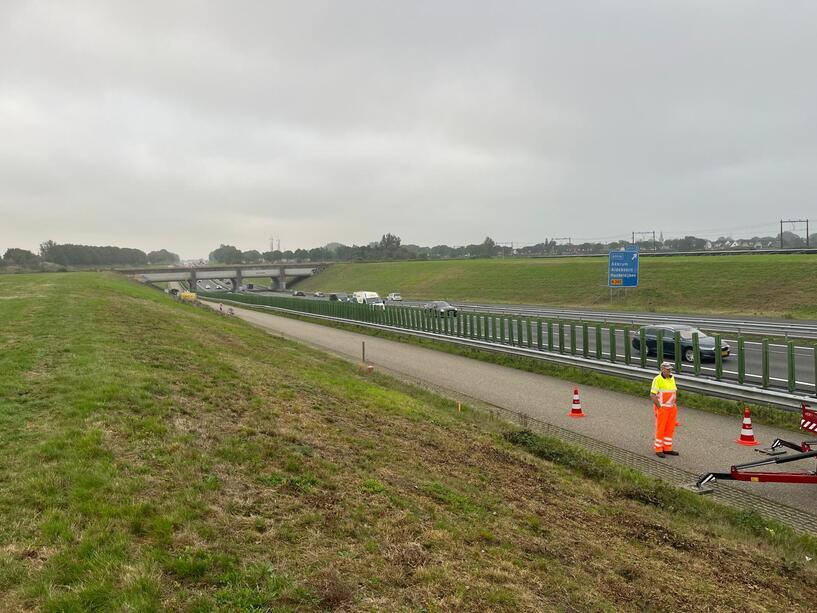 Werkzaamheden aan het Aquaduct Akkrum